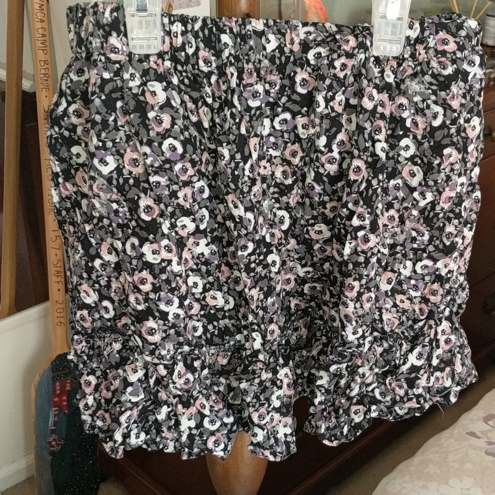 Floral Skater Skirt
